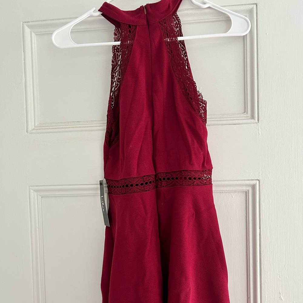 Lulus mini dress with lace